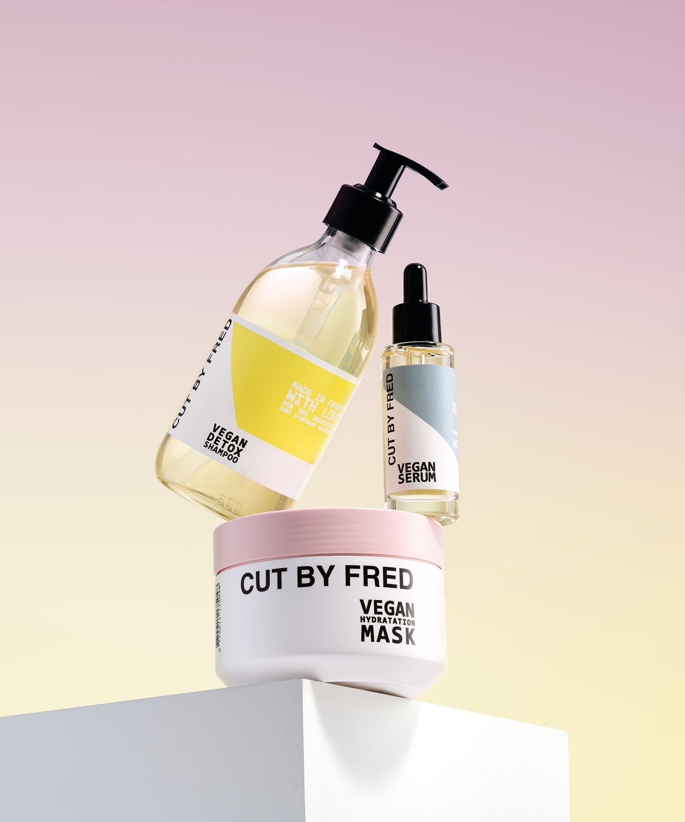 Routine cheveux mixtes