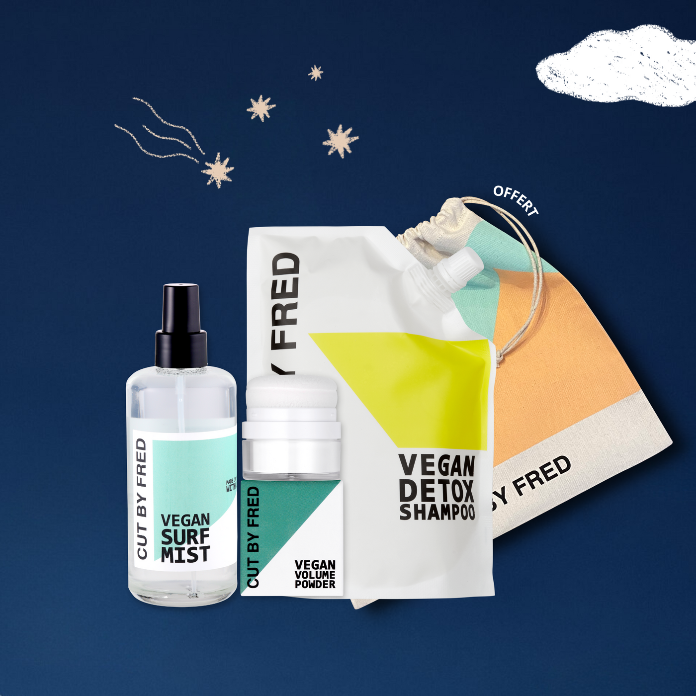 Fine hair routine - Vegan Detox Shampoo Refill