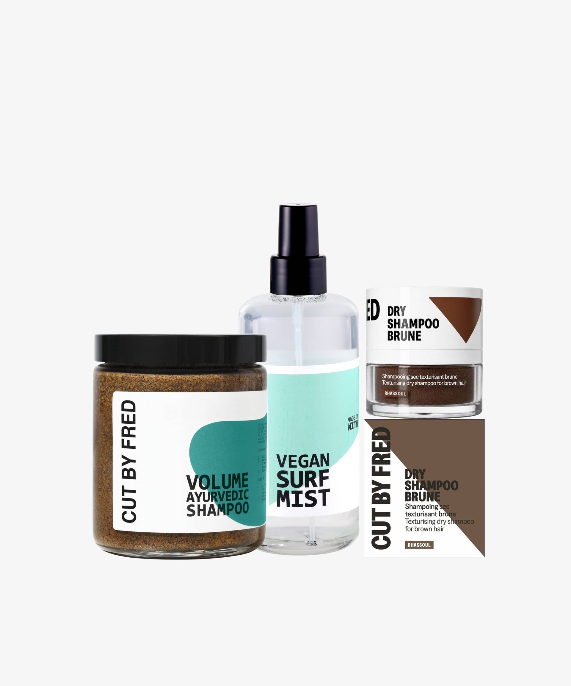 Routine Mega Volume cheveux bruns