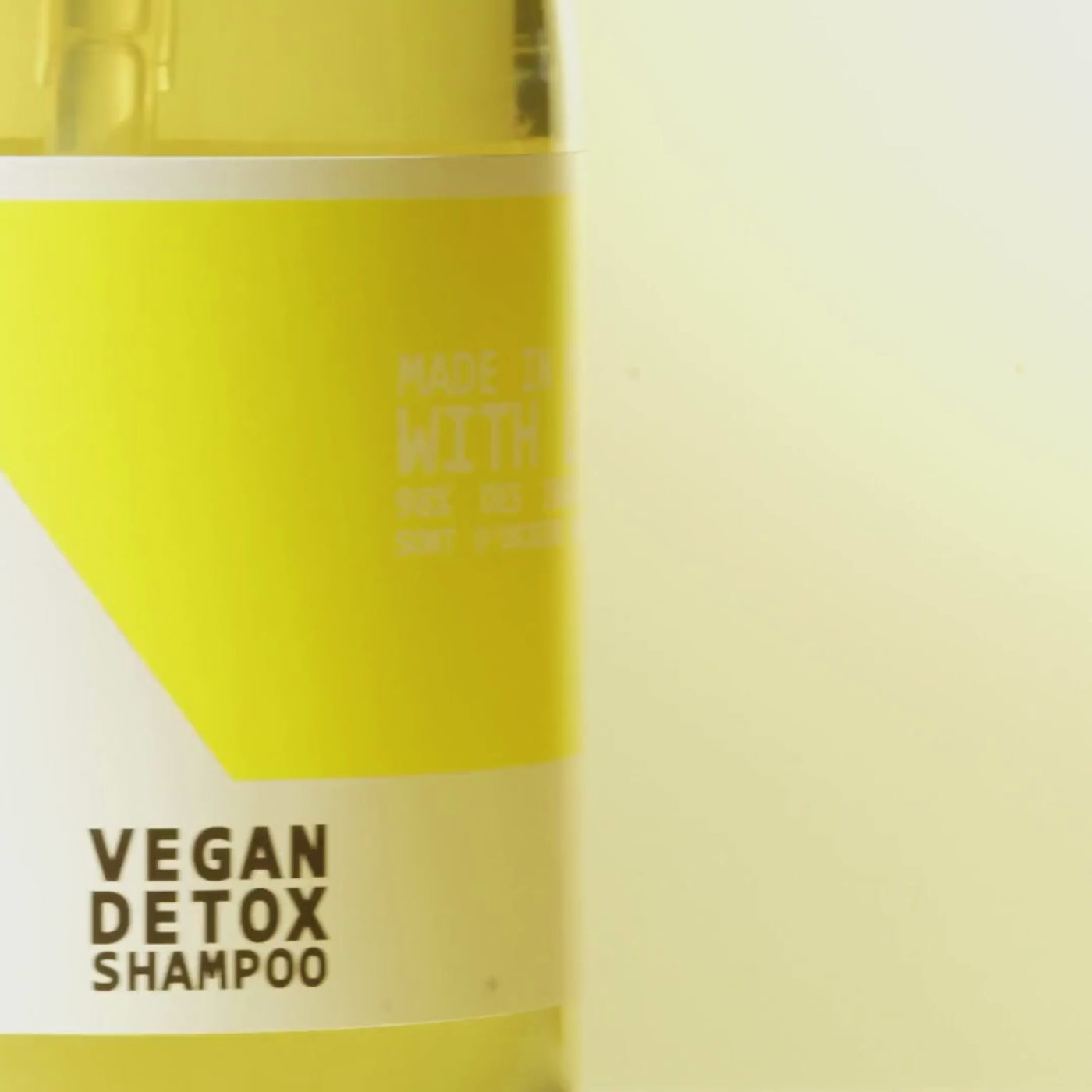 Vegan Detox Shampoo - new 290 ml size